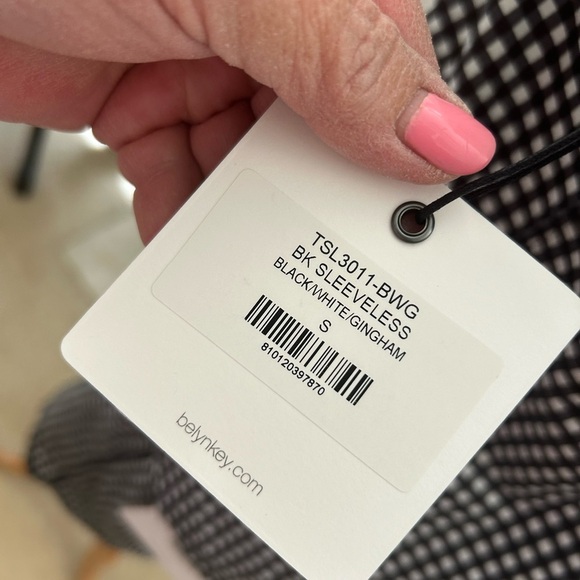 NWT Belyn Key Black and White Checkered Active Set - Picture 5 of 12